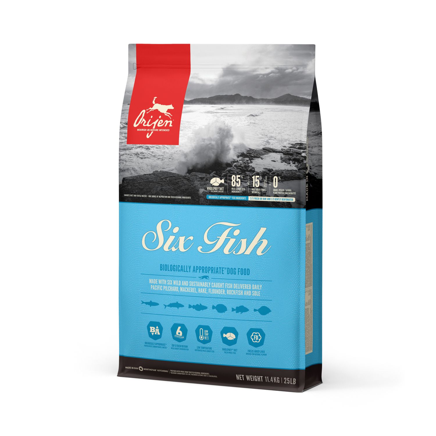 Orijen Six Fish [DOG] 11.4KG