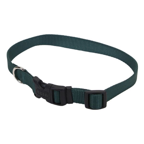 Tuff Nylon Collar Hunter Green 18-26” x 1”