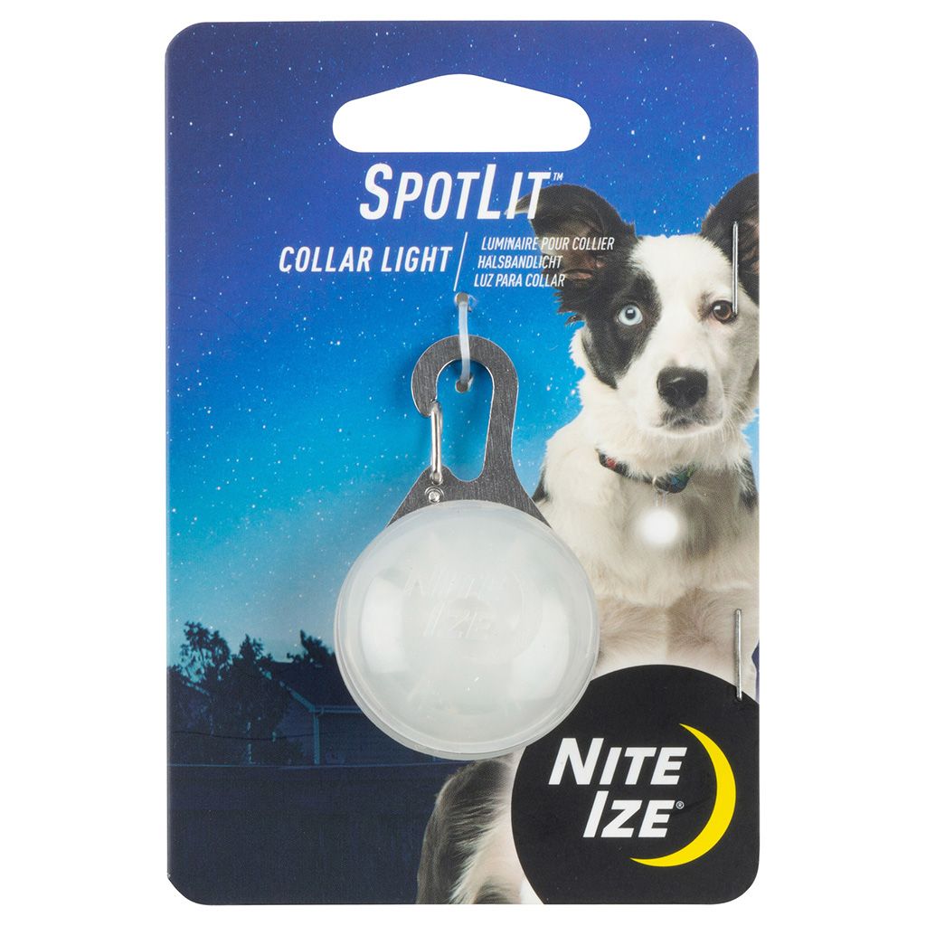 SpotLit Collar Light White