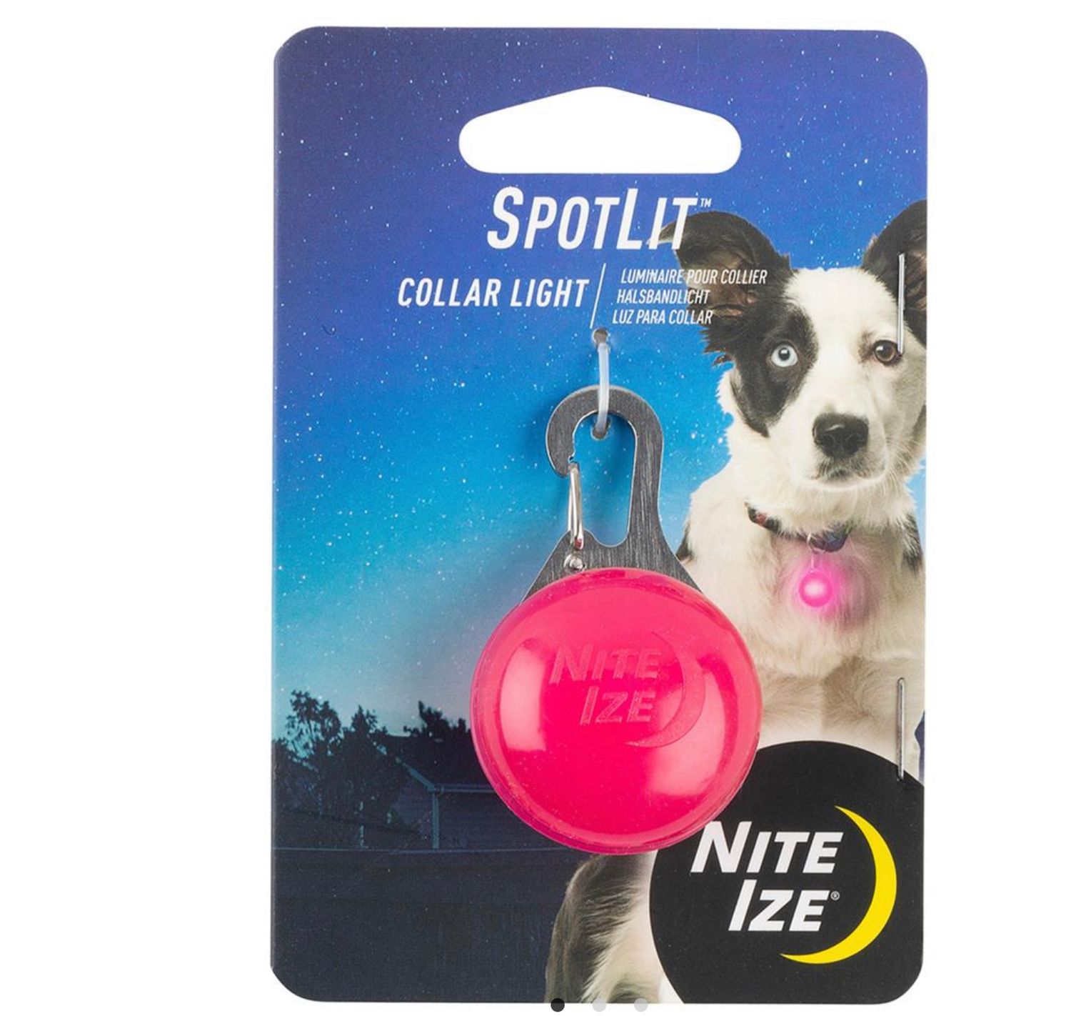 SpotLit Collar Light Pink