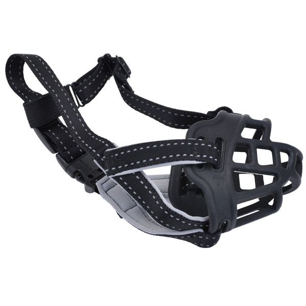 Soft Basket Muzzle - Black 3