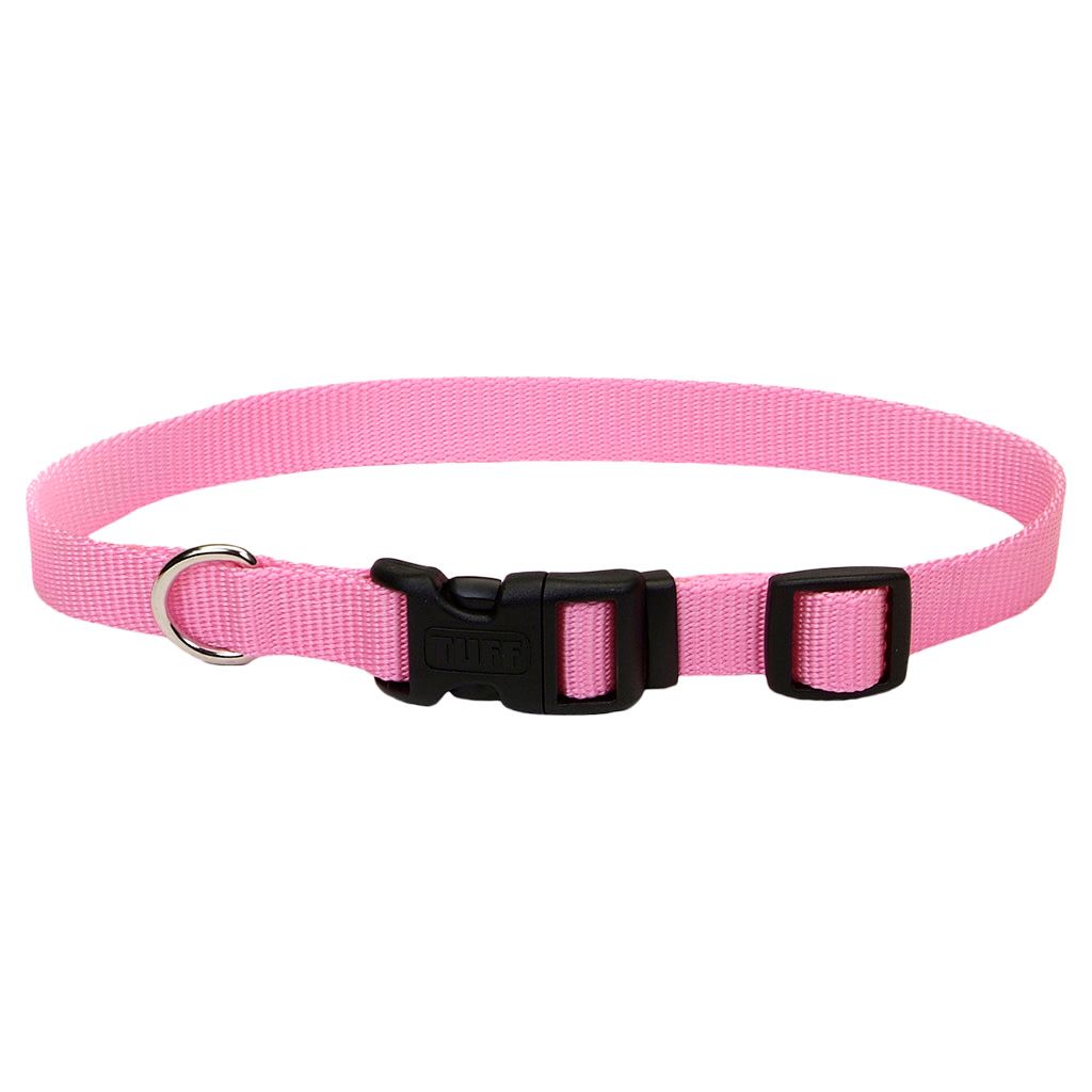 Tuff Nylon Collar Pink 18-26” x 1”