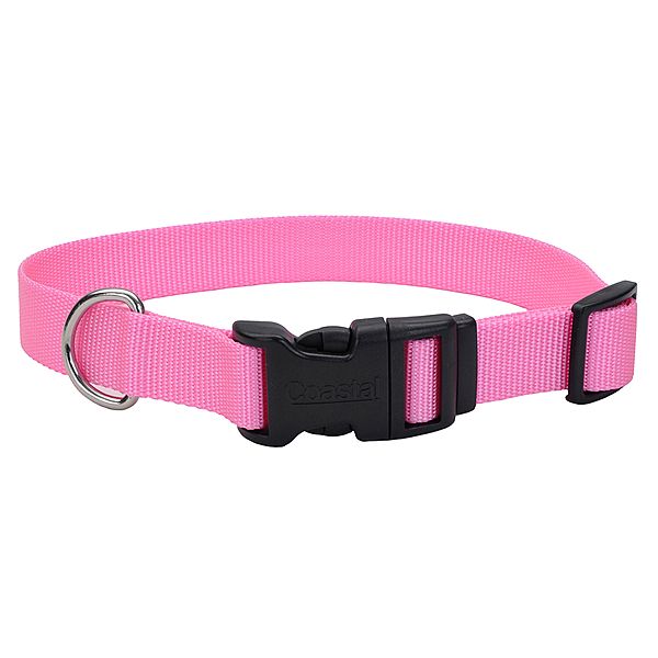 Tuff Nylon Collar Pink 14-20” x 3/4”