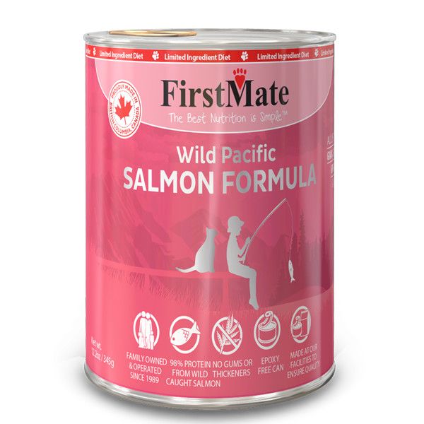FirstMate LID GF Salmon [CAT] 12.2OZ