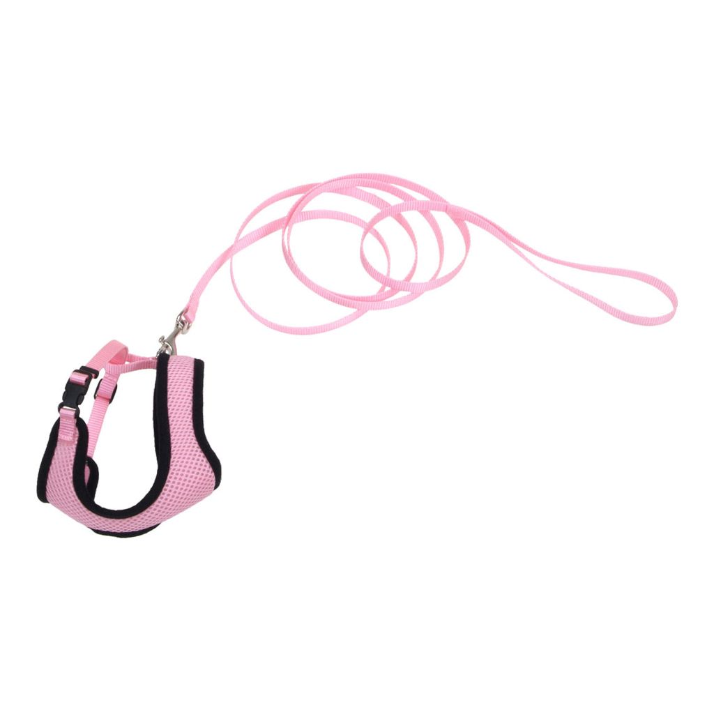 Comfort Soft Harness &amp; Lead 6’ Pink