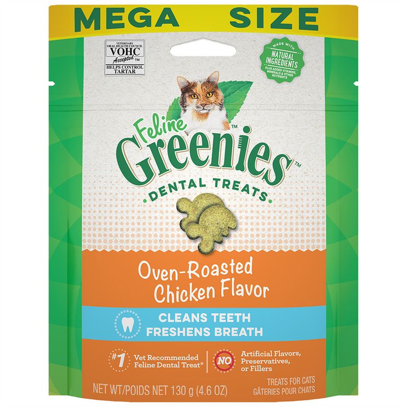 Greenies Oven Roasted Chicken Dental Treat 4.6OZ