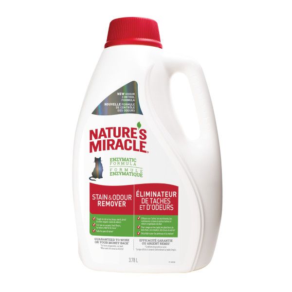 Nature’s Miracle Stain &amp; Odour Remover Pour-On [CAT]  3.78 L