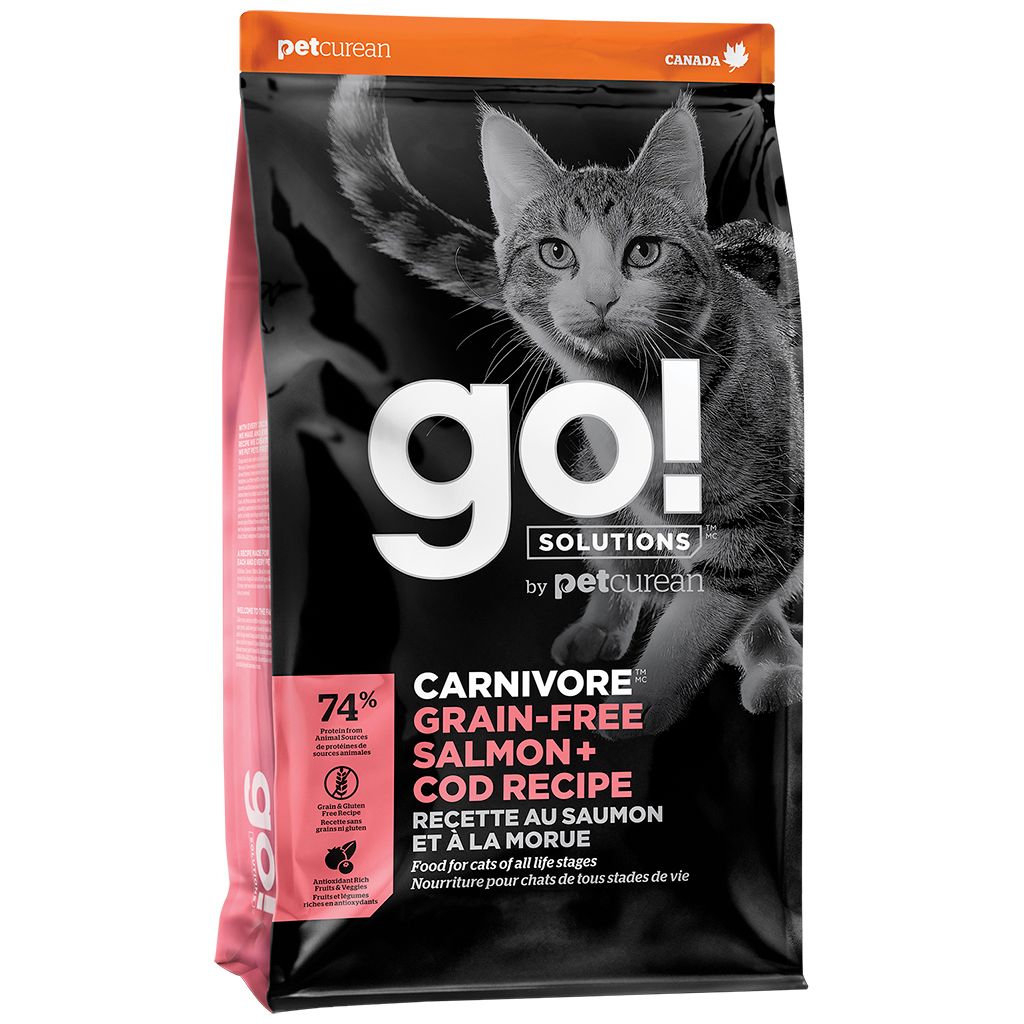 GO! Carnivore Salmon &amp; Cod [CAT] 8LB