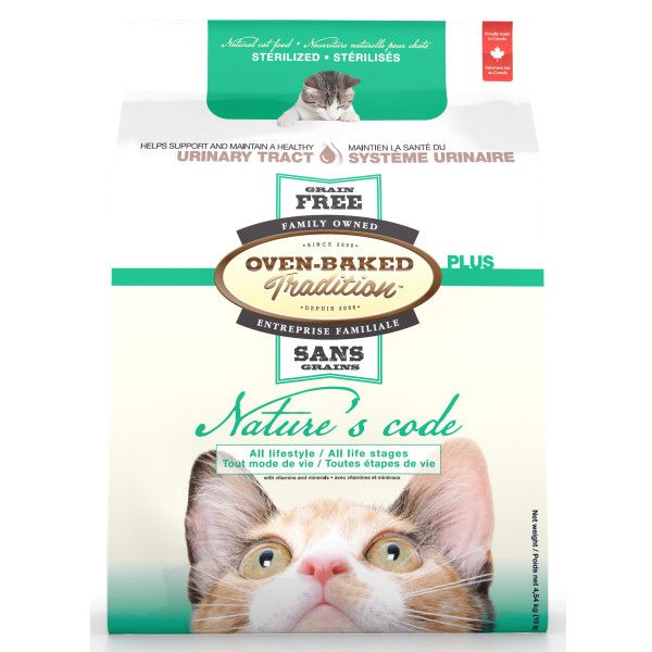 Oven Baked Tradition Nature&#39;s Code Urinary Care [CAT] 10LB