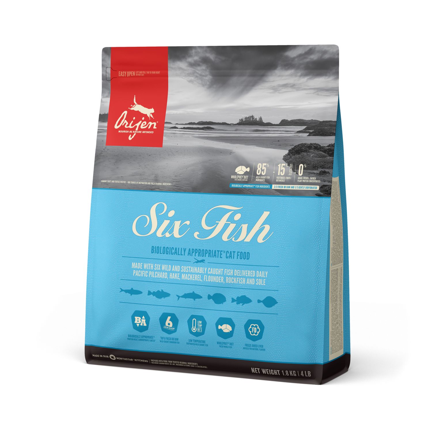 Orijen Six Fish [CAT] 1.8KG