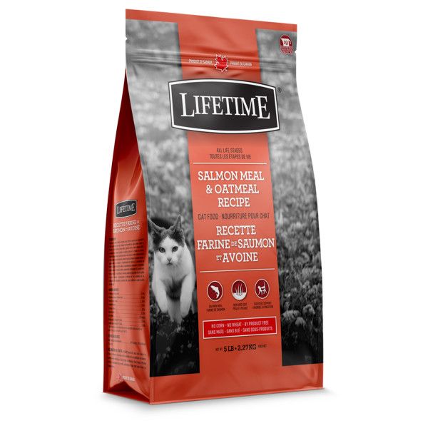 Lifetime Salmon &amp; Oatmeal [CAT] 2.27KG
