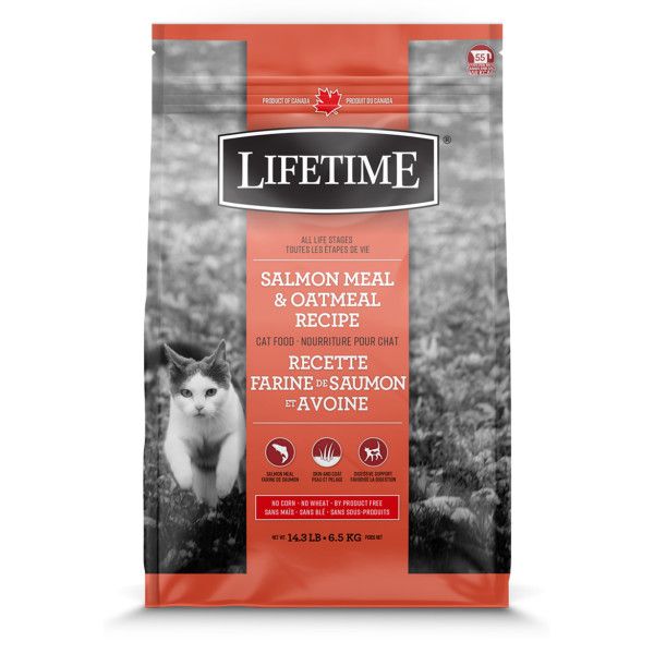 Lifetime Salmon &amp; Oatmeal [CAT] 6.5KG