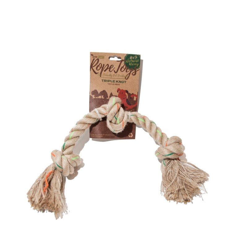 Define Planet Triple Knot Hemp Rope M-45cm