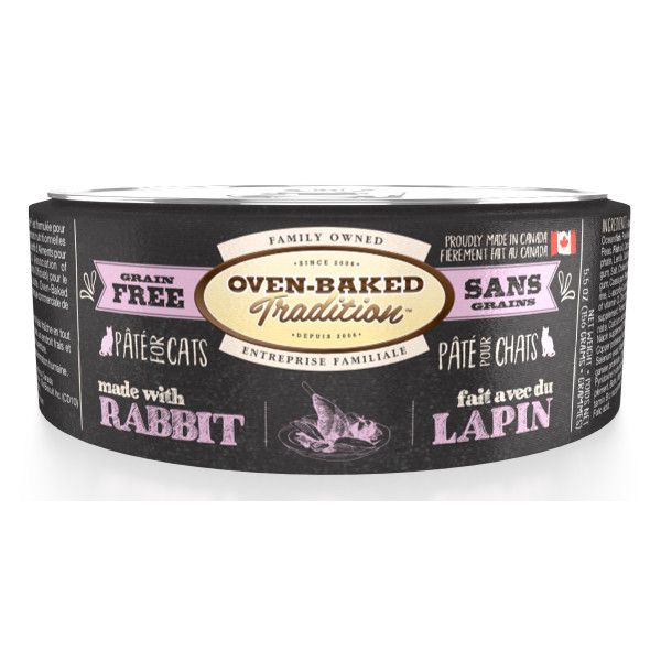 Oven-Baked Tradition GF Rabbit Pate [CAT] 5.5OZ