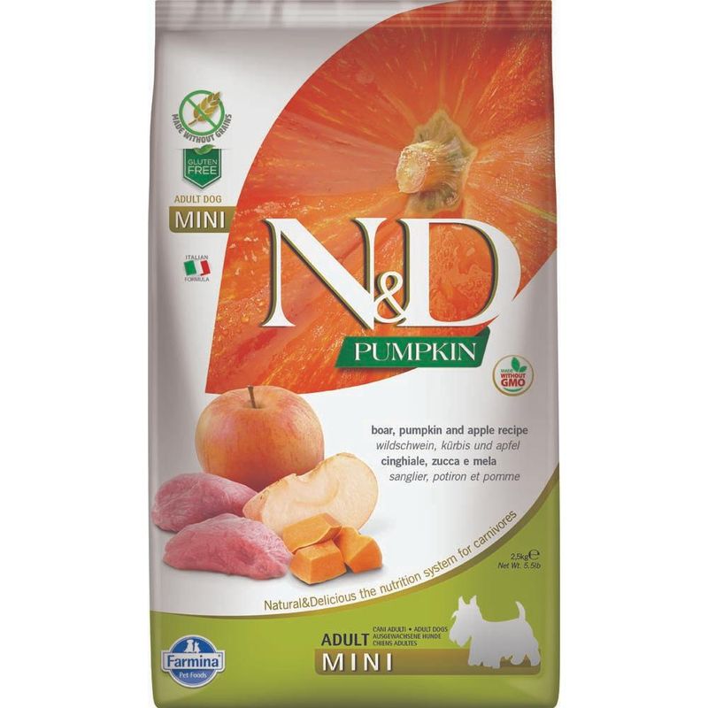 Farmina N&amp;D Pumpkin Boar &amp; Apple Mini [DOG] 2.5KG