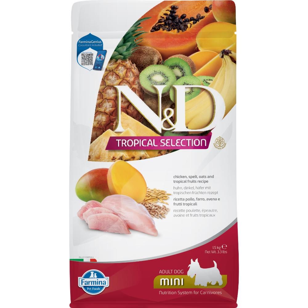 Farmina N&amp;D Tropical Selection Chicken Mini [DOG] 1.5KG