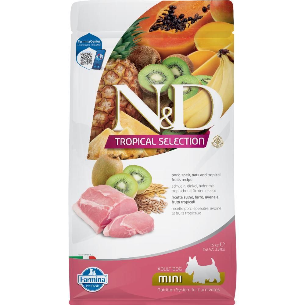 Farmina N&amp;D Tropical Selection Pork Mini [DOG] 5KG