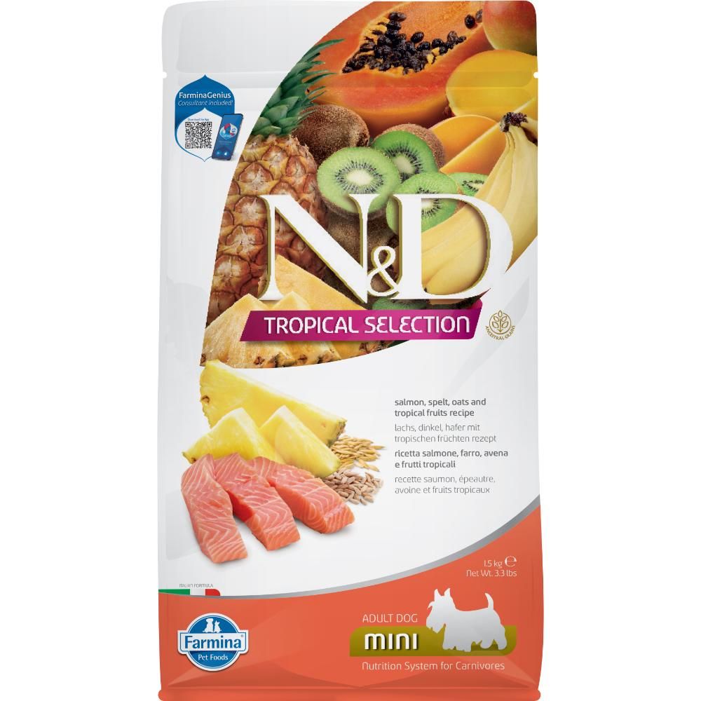Farmina N&amp;D Tropical Selection Salmon Mini [DOG] 5KG