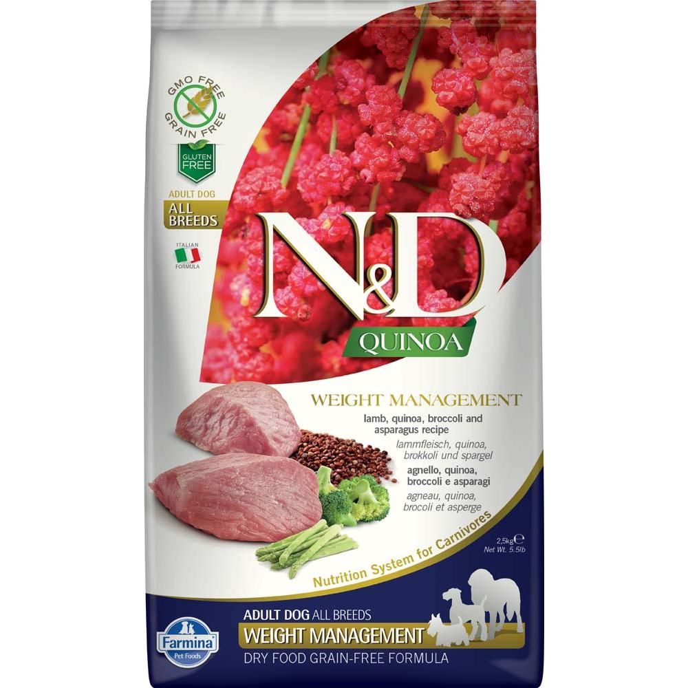 Farmina N&amp;D Quinoa Weight Management Lamb [DOG] 7KG