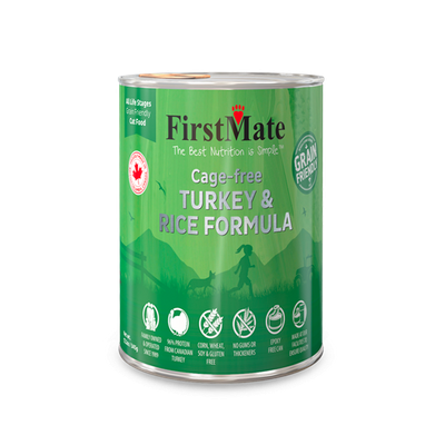 Firstmate Cage Free Turkey &amp; Rice [DOG] 12.2OZ