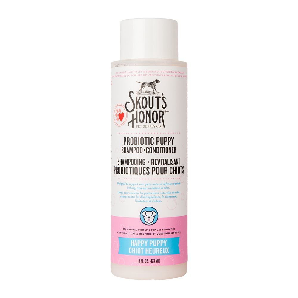 Skout&#39;s Honor Probiotic Shampoo &amp; Conditioner Puppy 16OZ