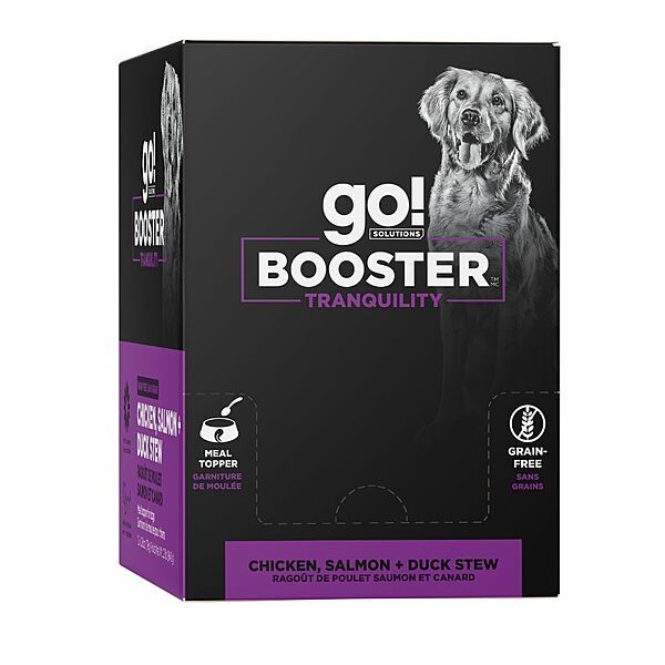 GO! Tranquility Booster Chicken, Salmon &amp; Duck Stew [DOG] 2.8OZ