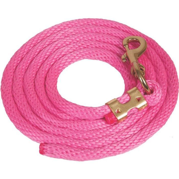 Poly Lead Rope 9' Pink