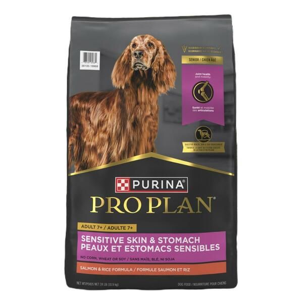 Purina Pro Plan Adult 7+ Sensitive Skin &amp; Stomach 10.9KG
