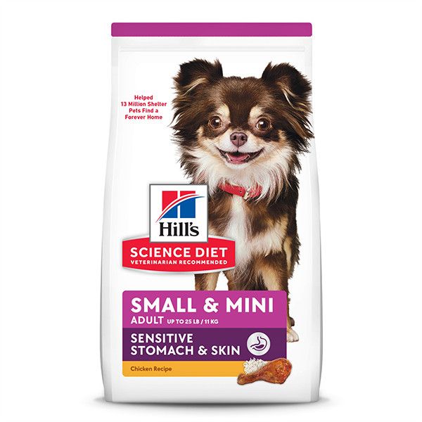 Hill&#39;s Science Diet Sensitive Skin &amp; Stomach Small/Mini [DOG] 4LB