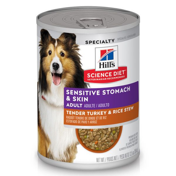 Hill&#39;s Science Diet Sensitive Skin &amp; Stomach Turkey &amp; Rice Stew [DOG] 12.8OZ