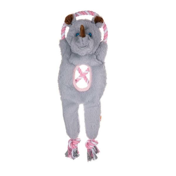 Jungle Tugz Rhino Gray 21"