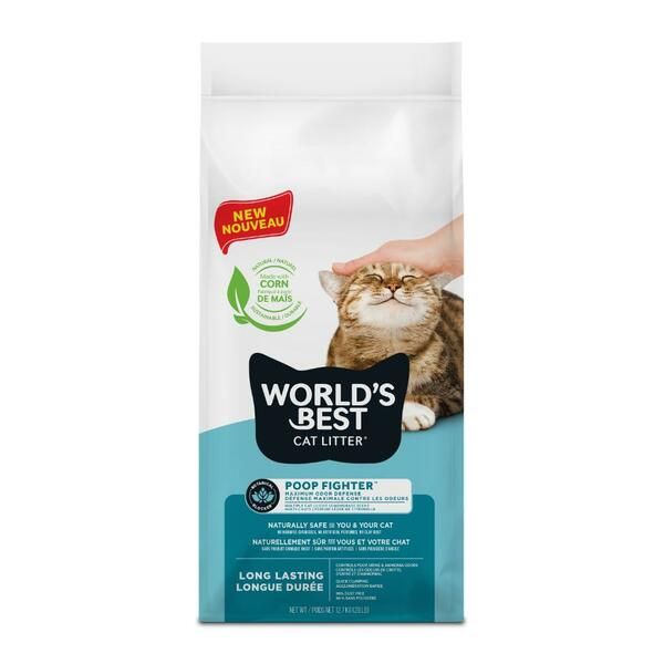 World’s Best Poop Fighter Clumping Litter 28LB
