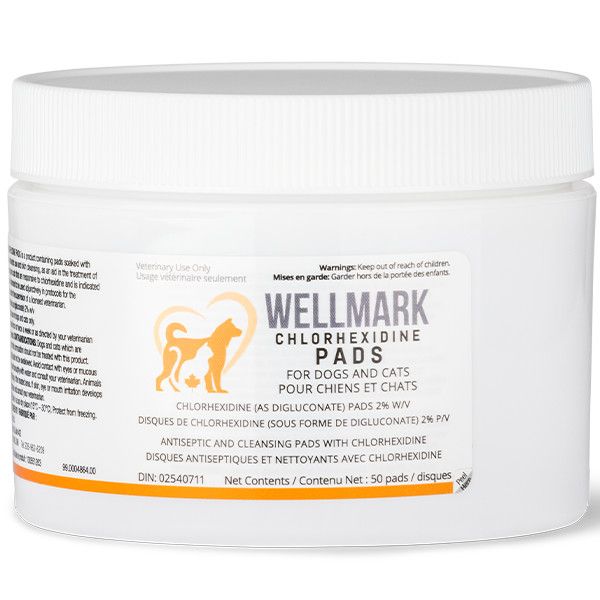 Wellmark Chlorhexidine Pads 50CT