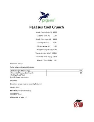Pegasus Cool Crunch 20KG