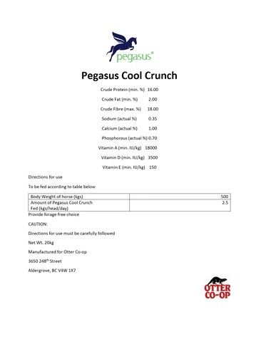 Pegasus Cool Crunch 20KG