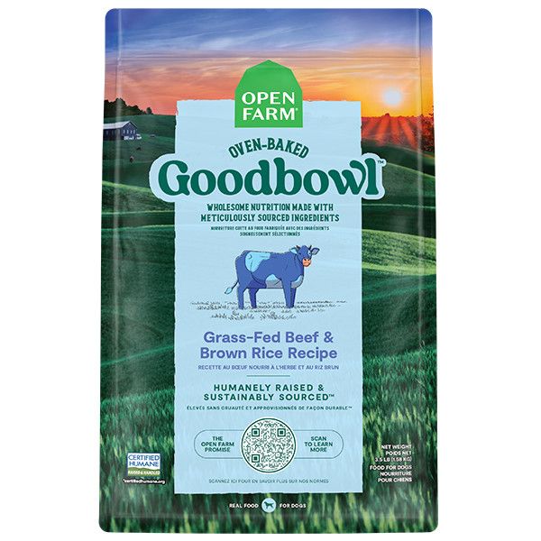 Open Farm GoodBowl Grass-Fed Beef &amp; Brown Rice [DOG] 22LB