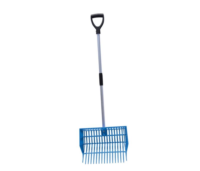 Square Basket Fork Blue