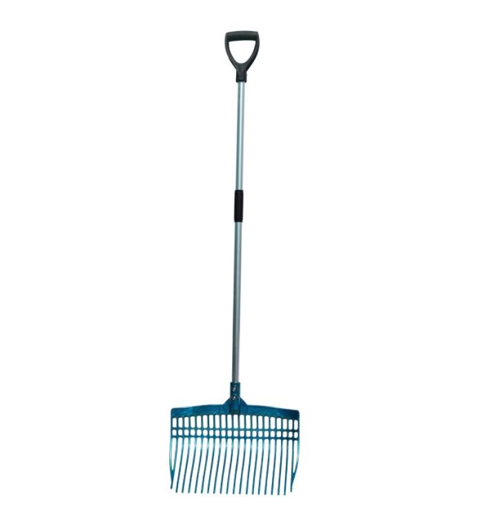 Super Tuff Rake/Fork Aqua