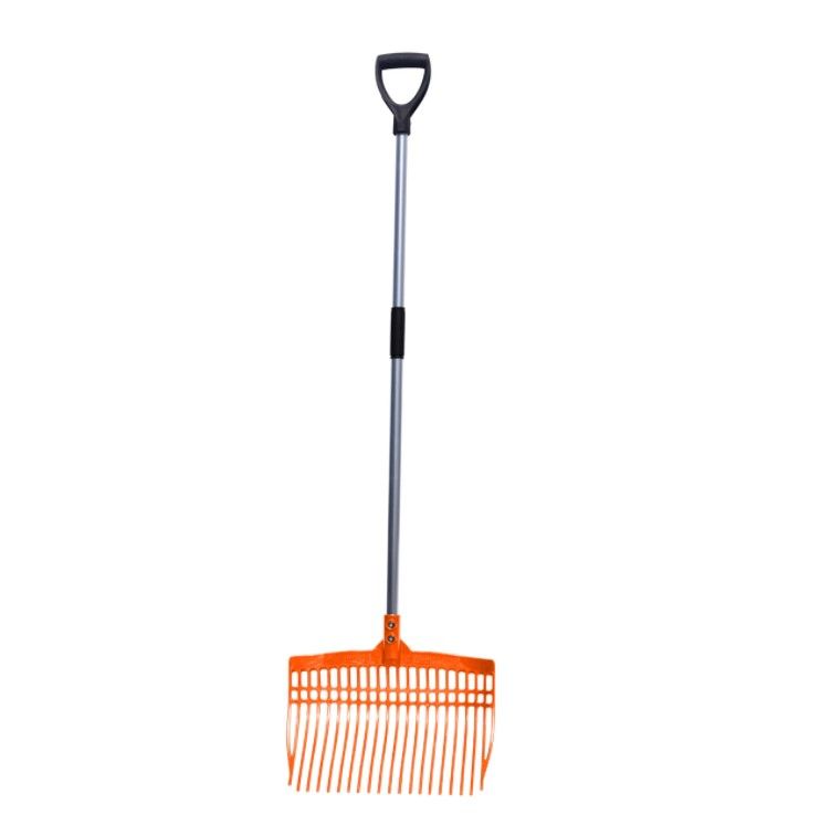 Super Tuff Rake/Fork Orange