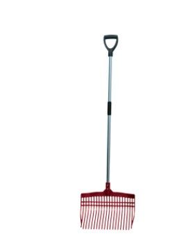 Super Tuff Rake/Fork Red