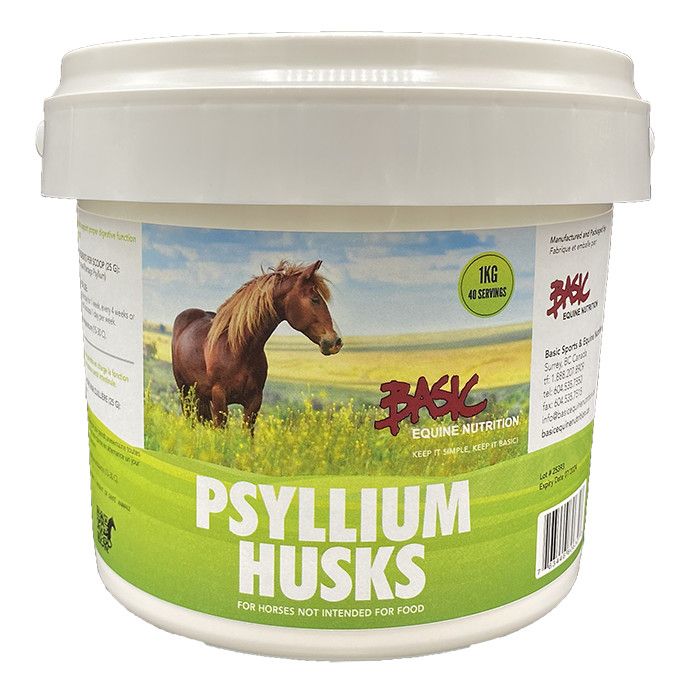 Basic Equine Psyllium Husks 1KG