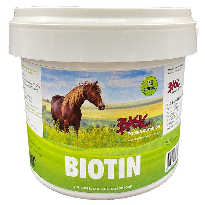 Basic Equine Biotin 1KG