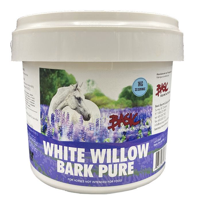Basic Equine White Willow Bark 1KG