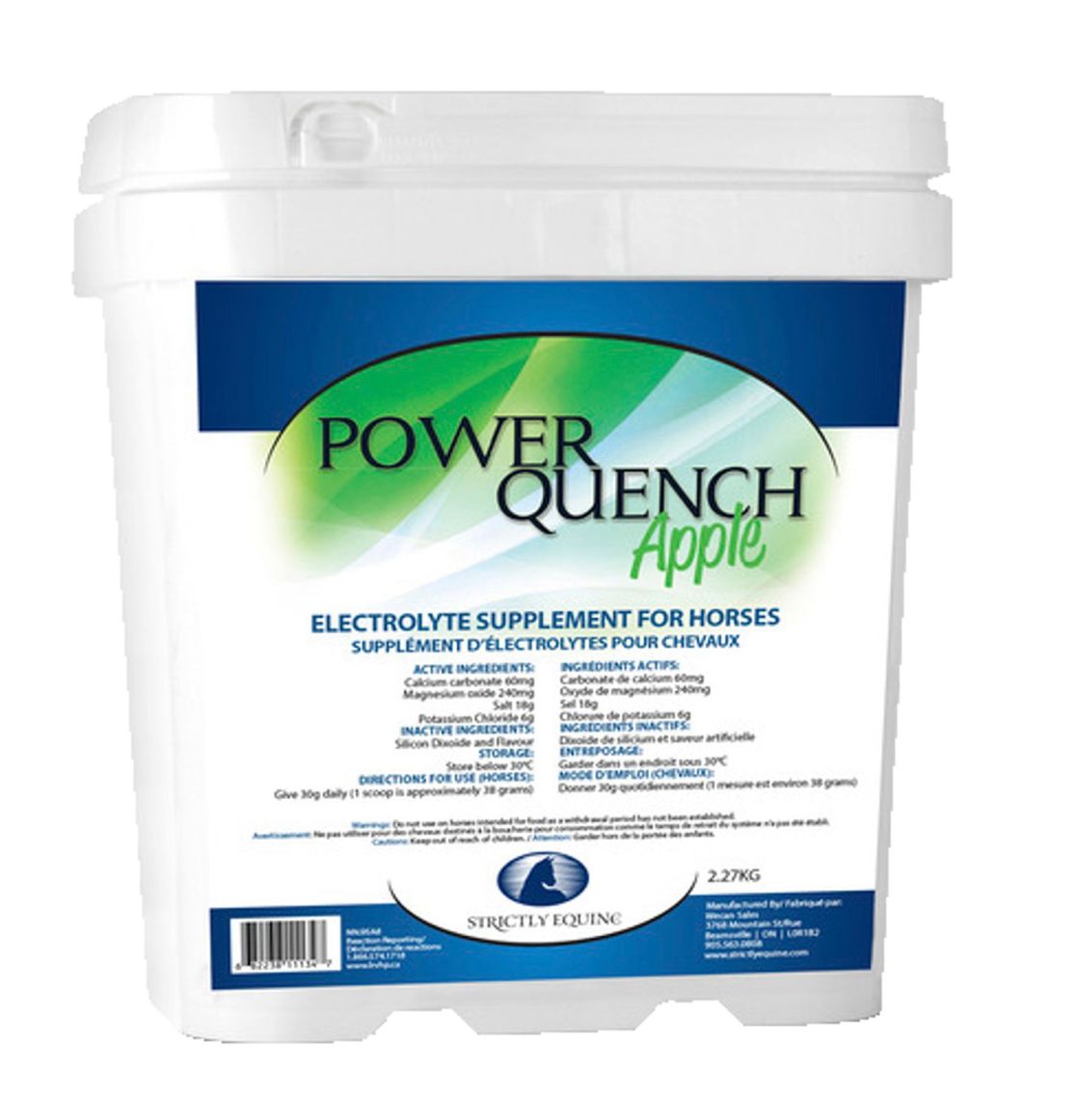 Power Quench Electrolyte Supplement Apple 4.54KG