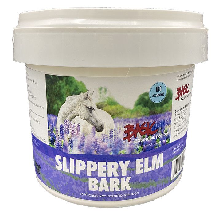 Basic Equine Slippery Elm Bark 1KG