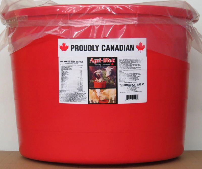 Canadian Agriblend 20% Agri-Blok 110KG