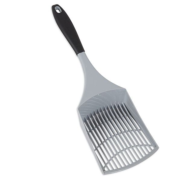 Simple Sifting Litter Scoop Gray