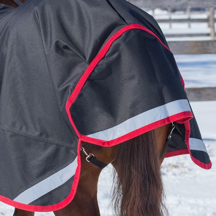 Canadian Horsewear Rainsheet - 78&quot; Crimson