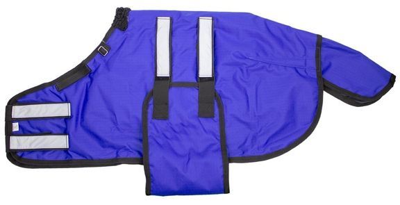 Foal &amp; Mini Turnout Blanket 150G Blue L - 48&quot;