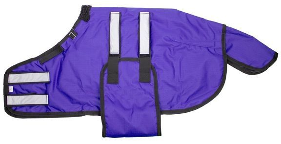 Foal &amp; Mini Turnout Blanket 150G Purple L - 48&quot;